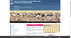 Desktop Screenshot of comune.santacaterinavillarmosa.cl.it